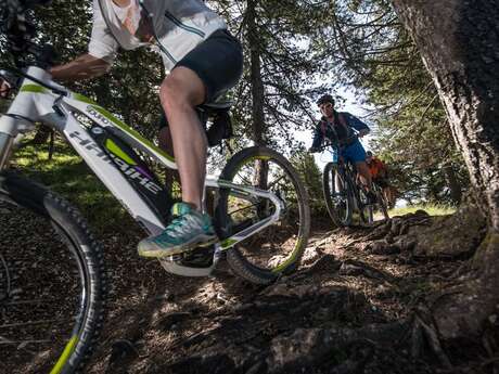 La Queyrassine en VTT