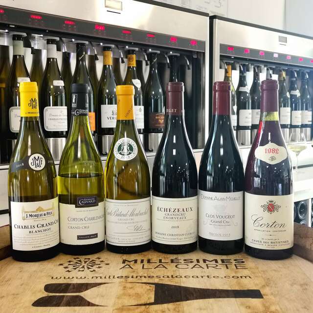 Millésimes à la Carte - Atelier Dégustation "Le Meilleur de la Bourgogne"
