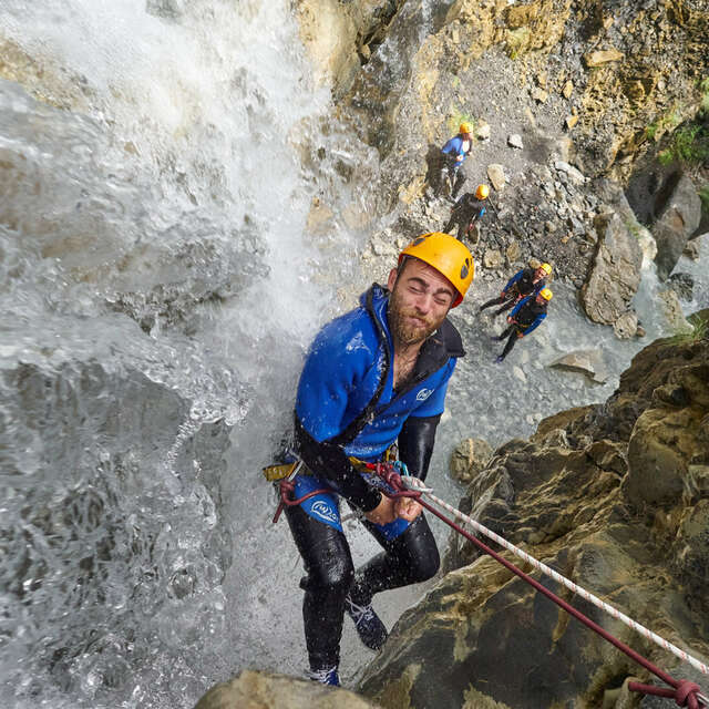 Canyoning avec Papick Bracco