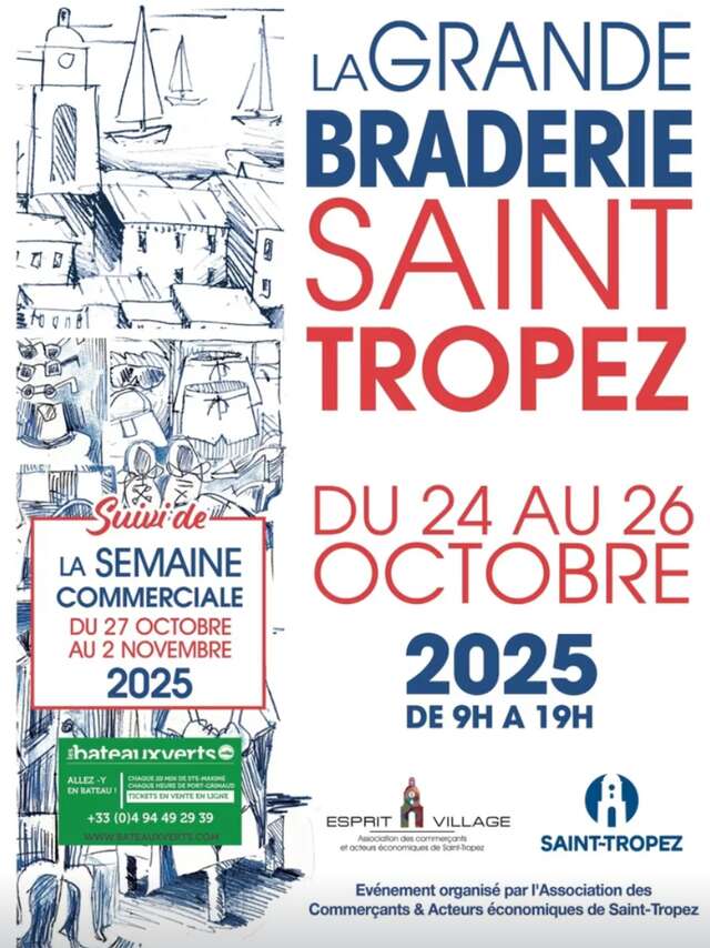 Grande braderie de Saint-Tropez