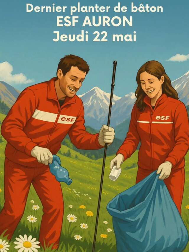 Dernier Planter de Bâton de la saison